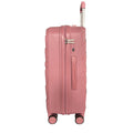 Hardside Luggage Sets 3 Pieces, Expandable Luggages Spinner Suitcase With Tsa Lock Lightweight Carry On Luggage 20Inch 24Inch 28Inch Rose Gold Polypropylene