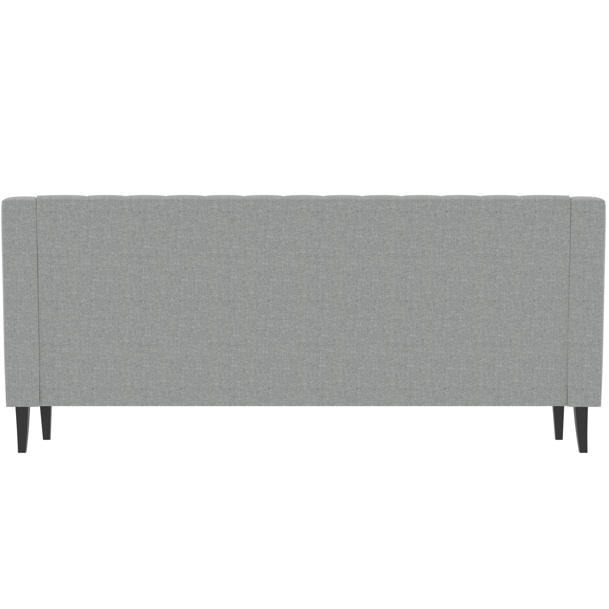 78.75'' 3 Seater Sofa, Button Tufted Backrest With Comfy Cushion, Mid Century Modern Couches For Living Room, Upholstered Comfy Sofa Couch For Bedroom, Apartment Grey Polyester 3 Seat