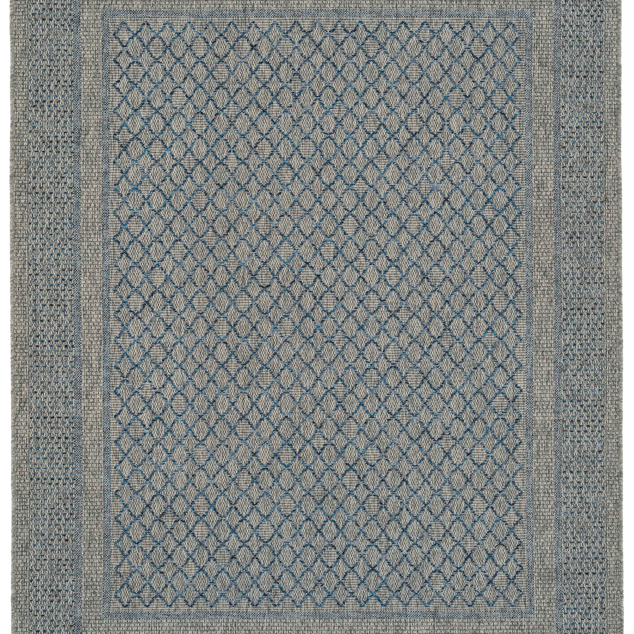 Modern, Transitional, Geometric, Southwestern, Textured High Low Cut & Loop 2' X 6' Runner Multi Polypropylene