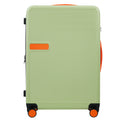 Hardshell Luggage Sets 3 Pcs Contrast Color Suitcase With Spinner Wheels And Tsa Lock 20