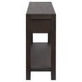 Console Table Entryway Table For Hallway Living Room With 2 Drawers And 1 Shelf Antique Brown Mdf