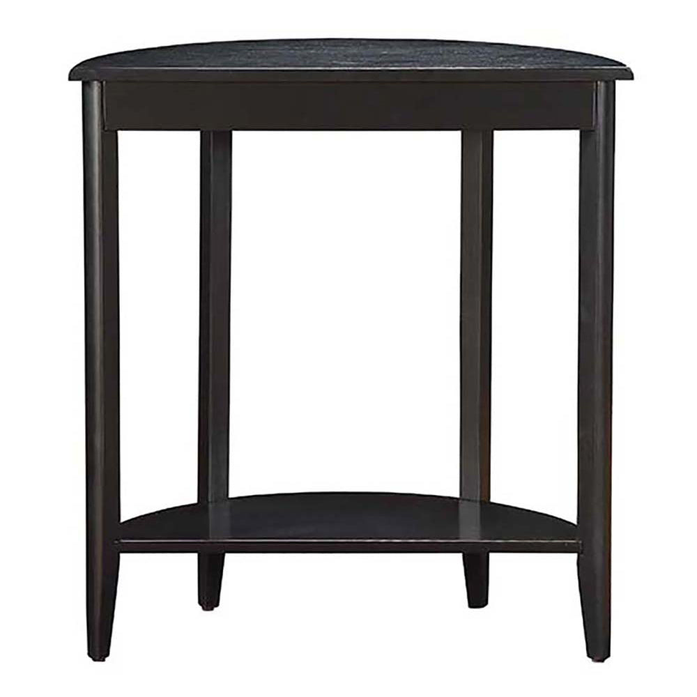 Black Console Table With Bottom Shelf Black Primary Living Space Transitional Pine Drawers Wood