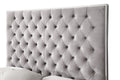 Artet Gray King Upholstered Bed King Gray Foam Solid Wood