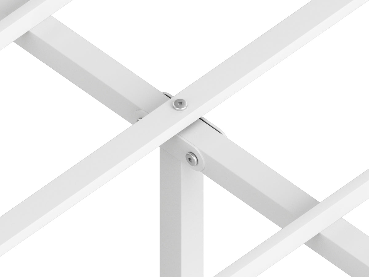 Full Size Platform Bed With 4 Drawers, Metal Bed Frame With Led Lights And Charging Station, No Box Spring Needed, Beige , Noise Free,Easy Assemble. Box Spring Not Required Full Beige Metal Bedroom Bed Frame Linen Mdf Metal