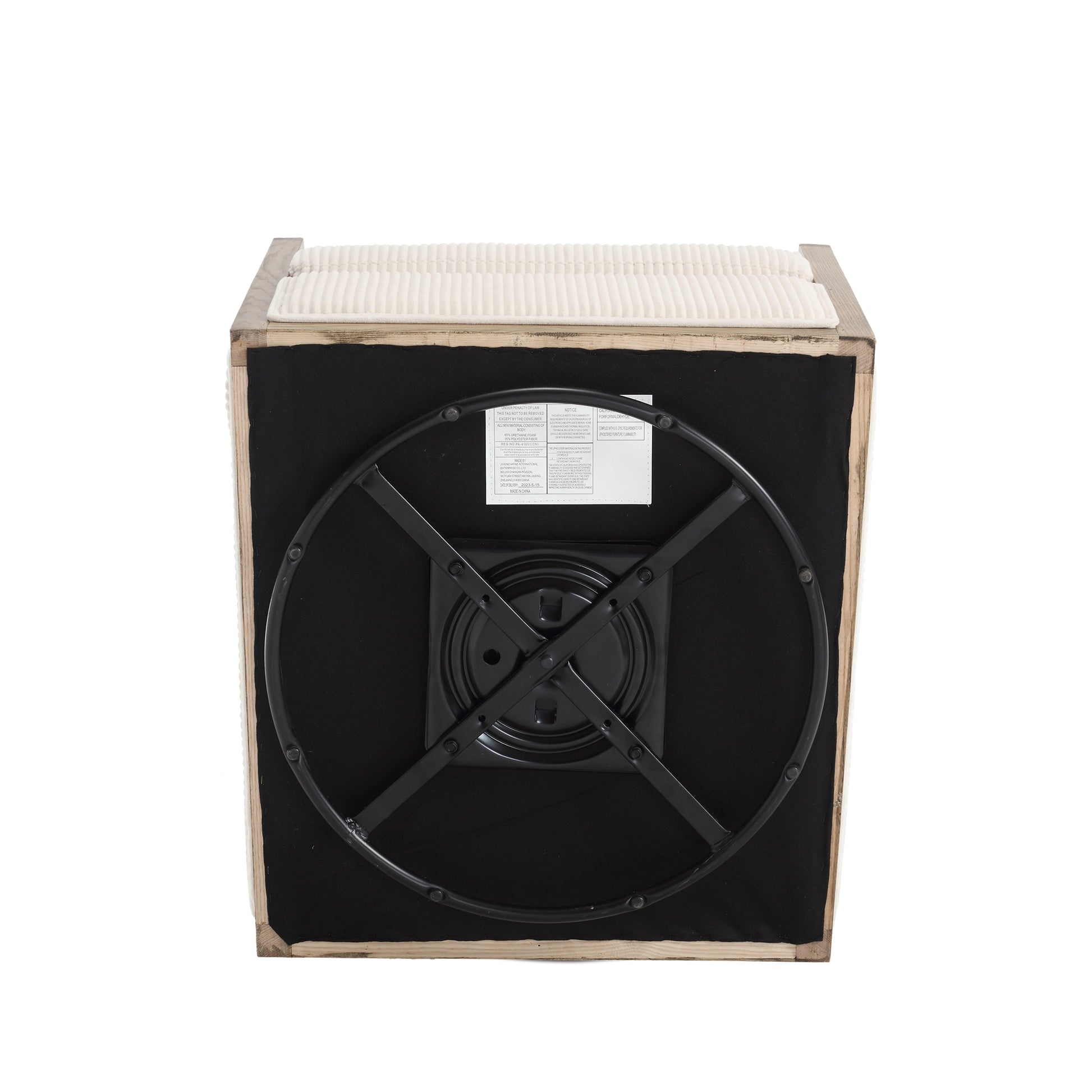 Coolmore Corduroy Swivel Barrel Chair, Comfy Accent Sofa Chair For Living Room, 360 Degree Swivel Barrel Club Chair, Leisure Arm Chair For Nursery, Hotel, Bedroom, Office, Lounge Beige Beige Primary Living Space Foam Corduroy