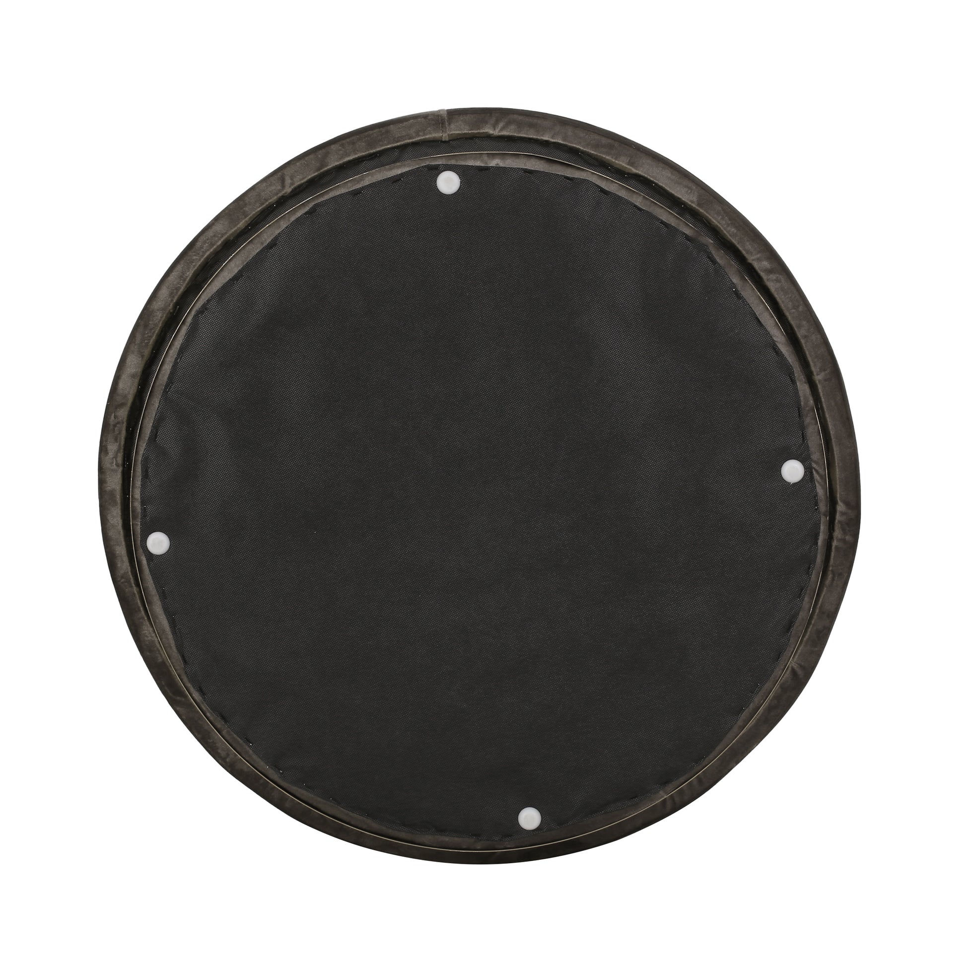 Swivel Ottoman Grey Altay Velvet