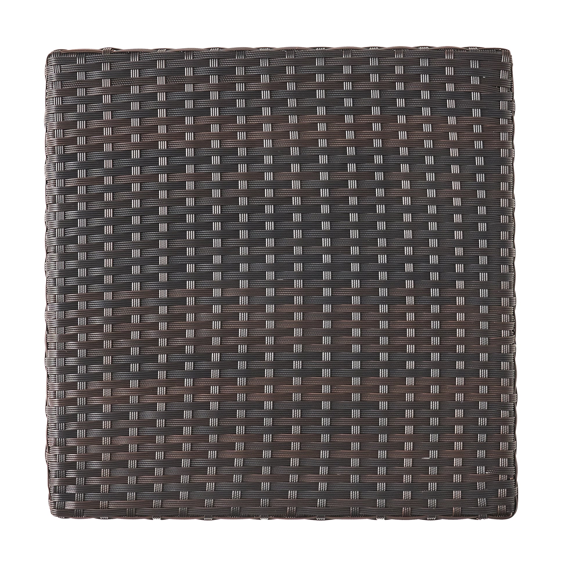 Honolulu Brown Side Table Brown Rattan