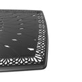Cushions In Random Colors 5 Piece Set Of Cast Aluminum Patio Furniture With Cushions Yes Dining Set Black Seats 4 Rust Resistant Frame Water Resistant Cushion Garden & Outdoor Complete Patio Sets