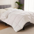 Comforter King Size, All Season Duvet Insert, Quilted Soft Down Alternative Bedding Comforter Reversible With Corner Tabs, Lightweight & Warm Microfiber, Machine Washable, 102