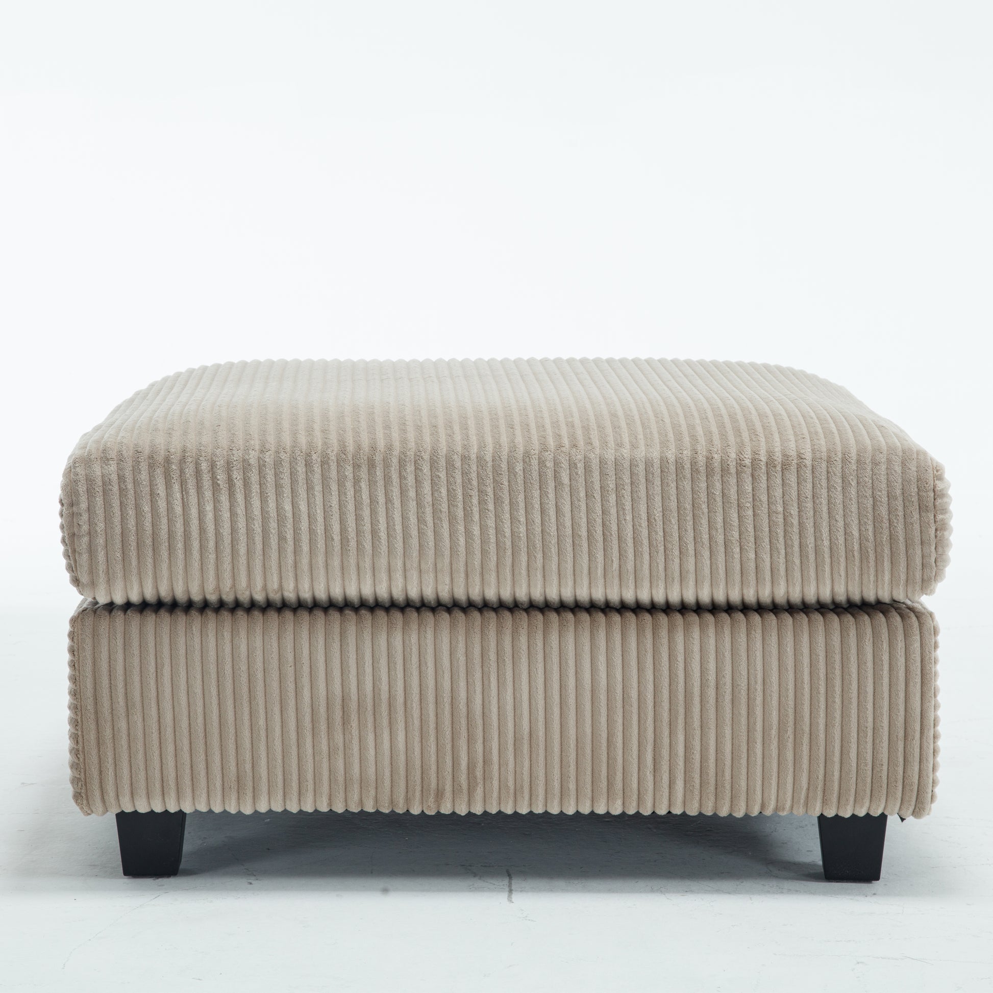 Arrival Oversized Modular Sectional Sofa Couches Set,Corduroy Upholstered Deep Seat Comfy Sofa For Living Room ,6 Seat ,Brown Brown Fabric 6 Seat