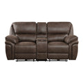 Plush Modern Living Room Sofa Set 2Pc Power Reclining Sofa And Loveseat Brown Microfiber Upholstery Usb Port Solid Wood Frame Furniture Brown Microfiber Wood Primary Living Space Modern Plywood,Solid Wood 5 Seat