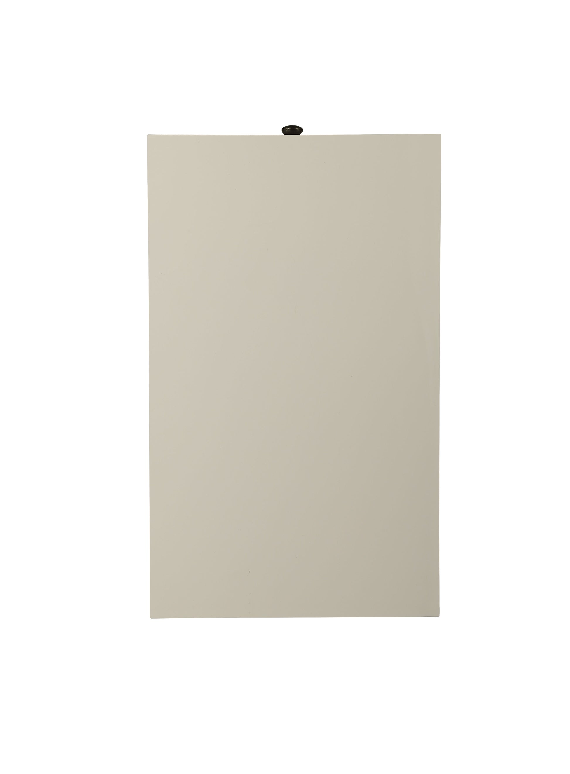Bertie White Finish Accent Table White Synthetic Wood