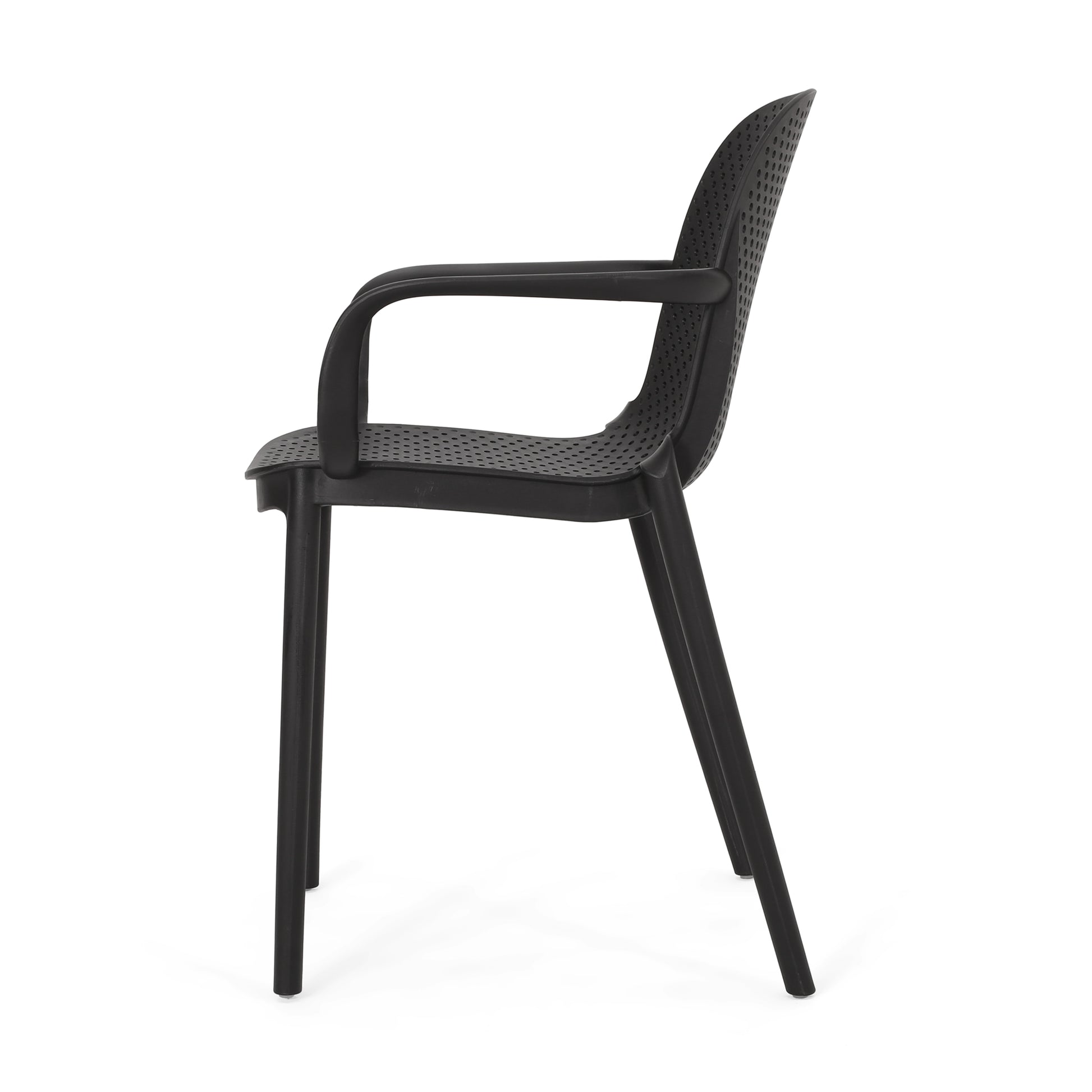 Gardenia Chair Black Polypropylene