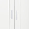 4 Door Sideboard Storage Cabinet With Door Shelf For Living Room And Dining Room, Two Large Cabinets With Adjustable Shelf, White White Rubberwood Solid Wood Mdf