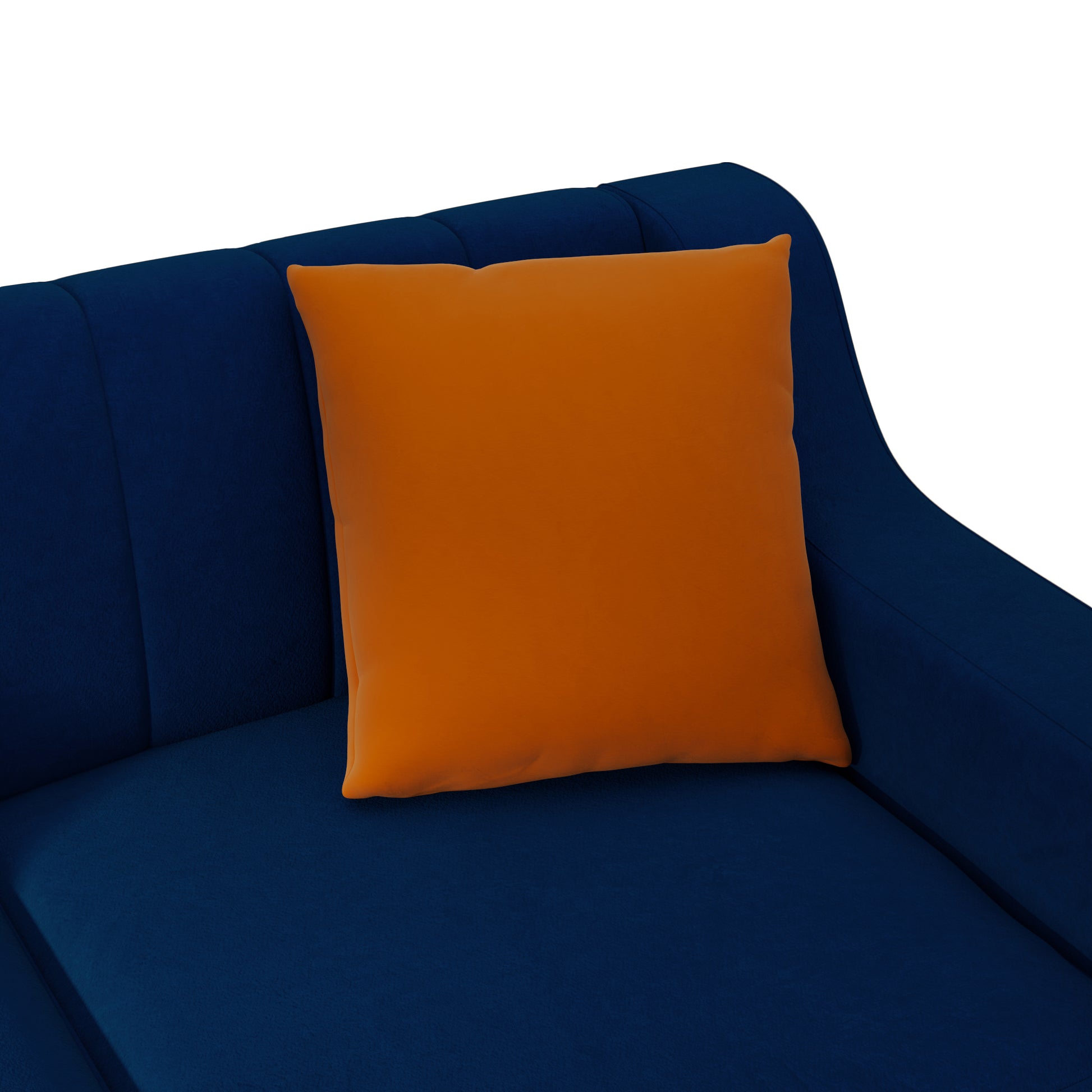 Fx P85 2S Bu 2 Seats Sofa Blue Velvet 2 Seat