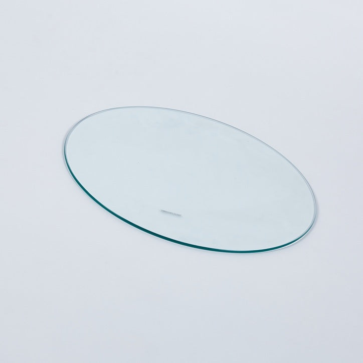 Tempered Clear Glass Top,50Cm Clear Glass