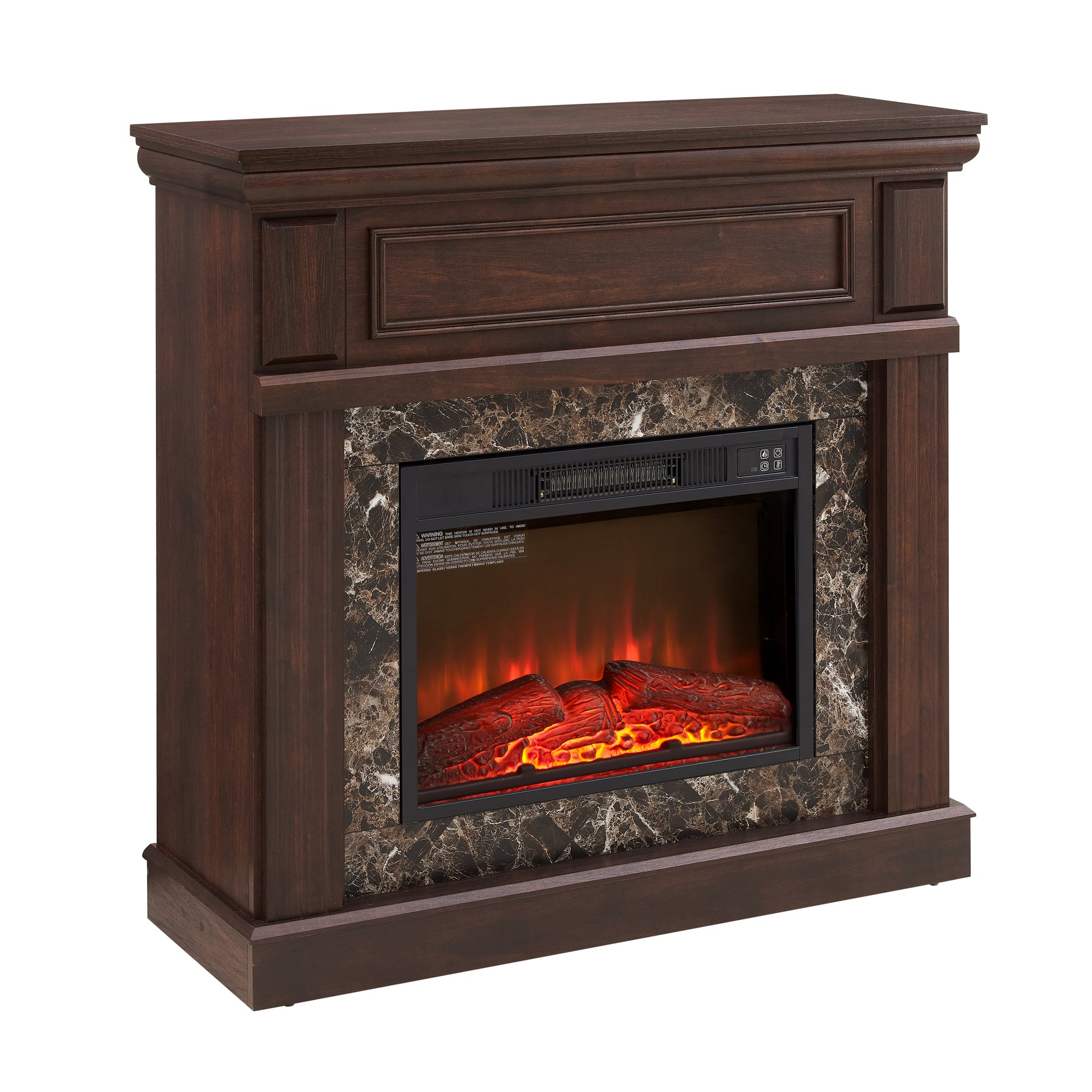 Only Mantel Not Included Fireplace Cherry,41.34"W*14"D*40"H Cherry Mdf