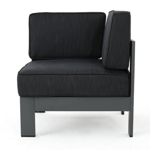 Cape Coral Corner Dark Grey Dark Gray Aluminium