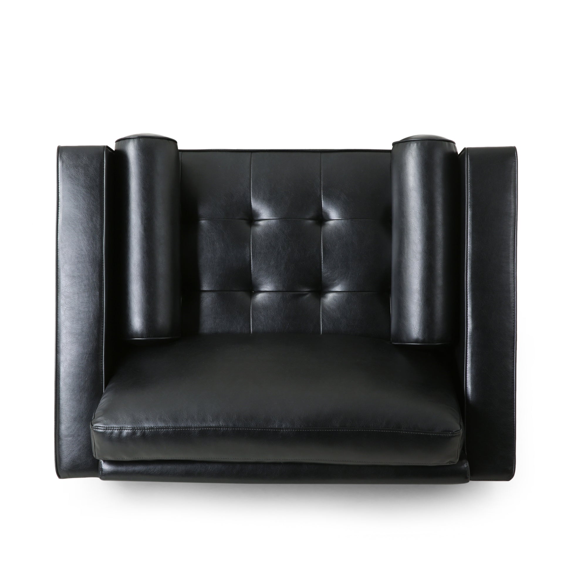 Club Chair Black Pu