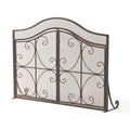 Fire Screen Black Iron