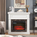 Electric Fireplace With Mantel,Fireplace Mantel Surround With 23