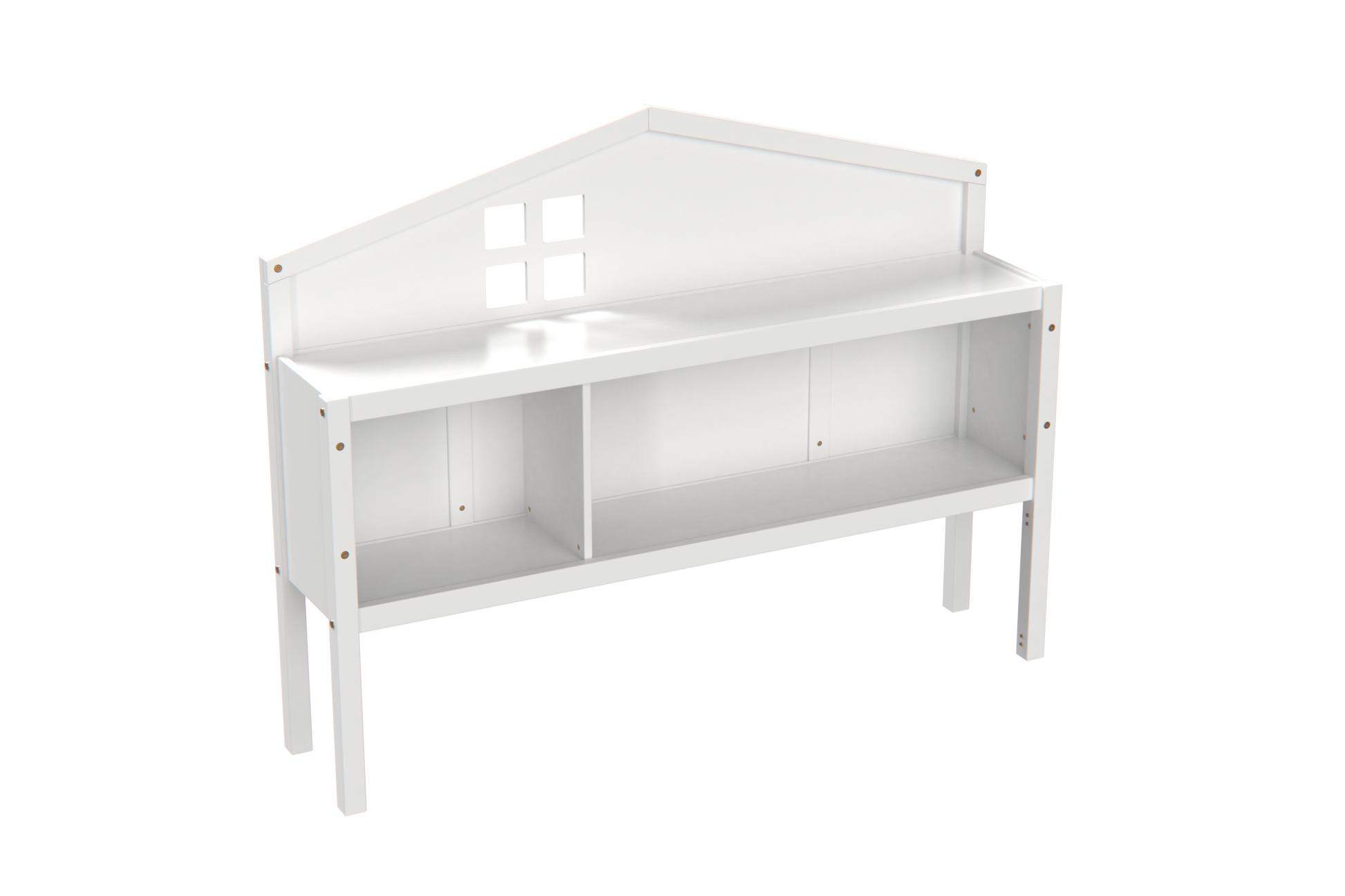 Headboards For Full Size Montessori Floor Bed White,Freely Collocation White Mdf