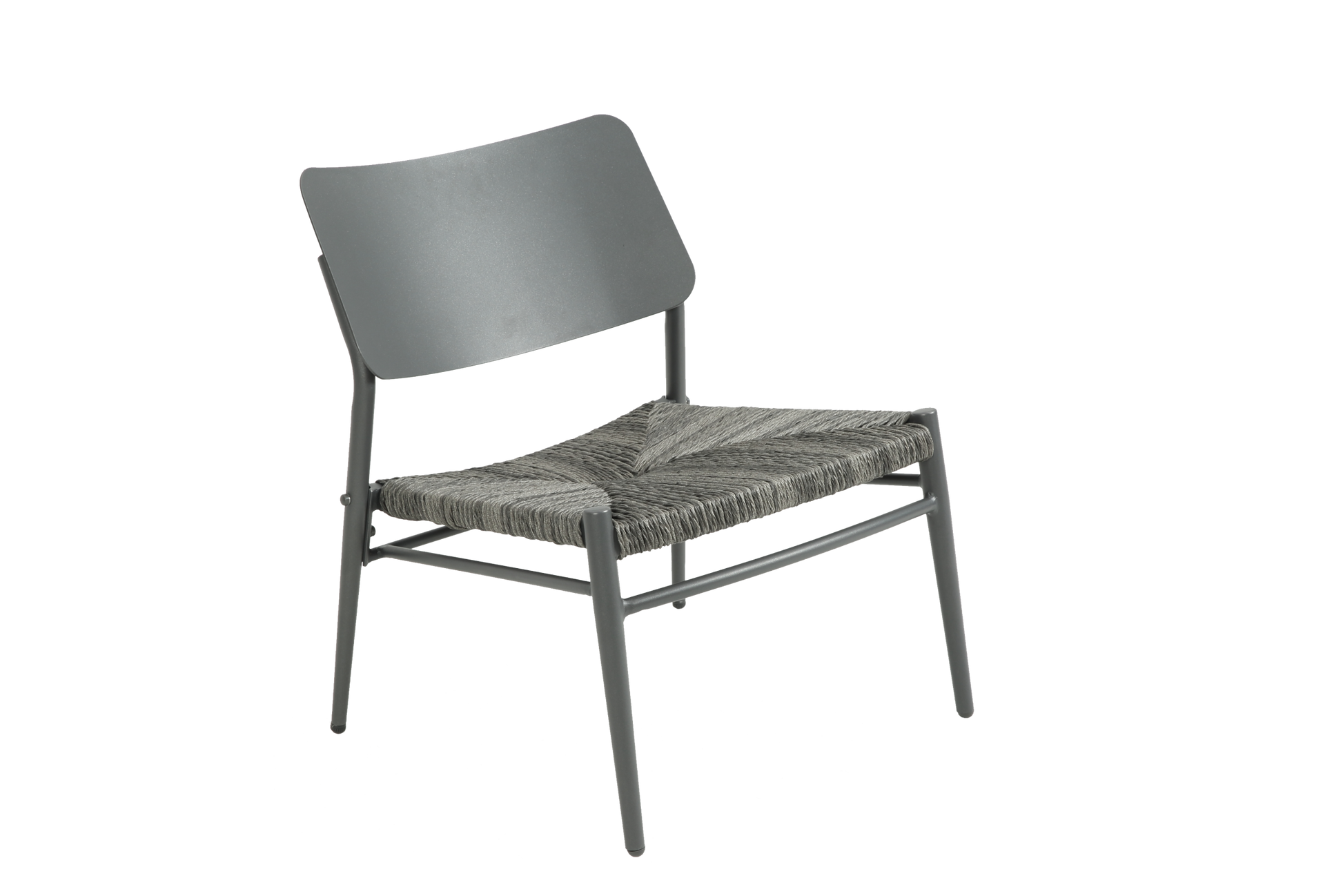 Aluminium 3 Piece Patio Set Bistro Table And Chairs Setbackyard, Garden, Living Room, Light Gray Grey Steel