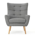 Club Chair Grey Fabric