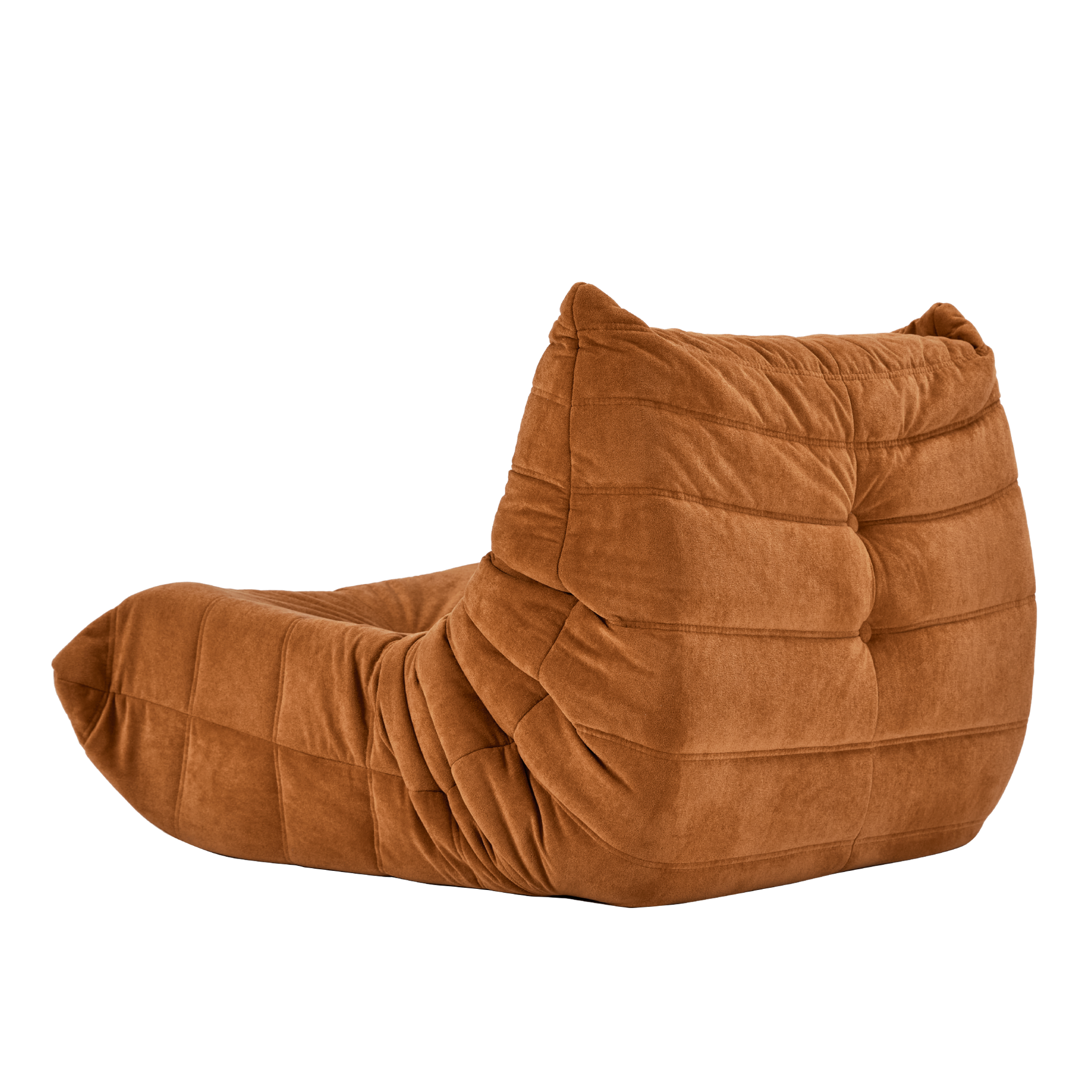 Floor Sofa Bean Bag Chair For Adults Fireside Bean Bag Lounger Memory Foam Chair For Home, Office, Apartment Or Gaming Venue Caramel Polyester Primary Living Space Firm Art Deco Armless Foam Polyester Blend