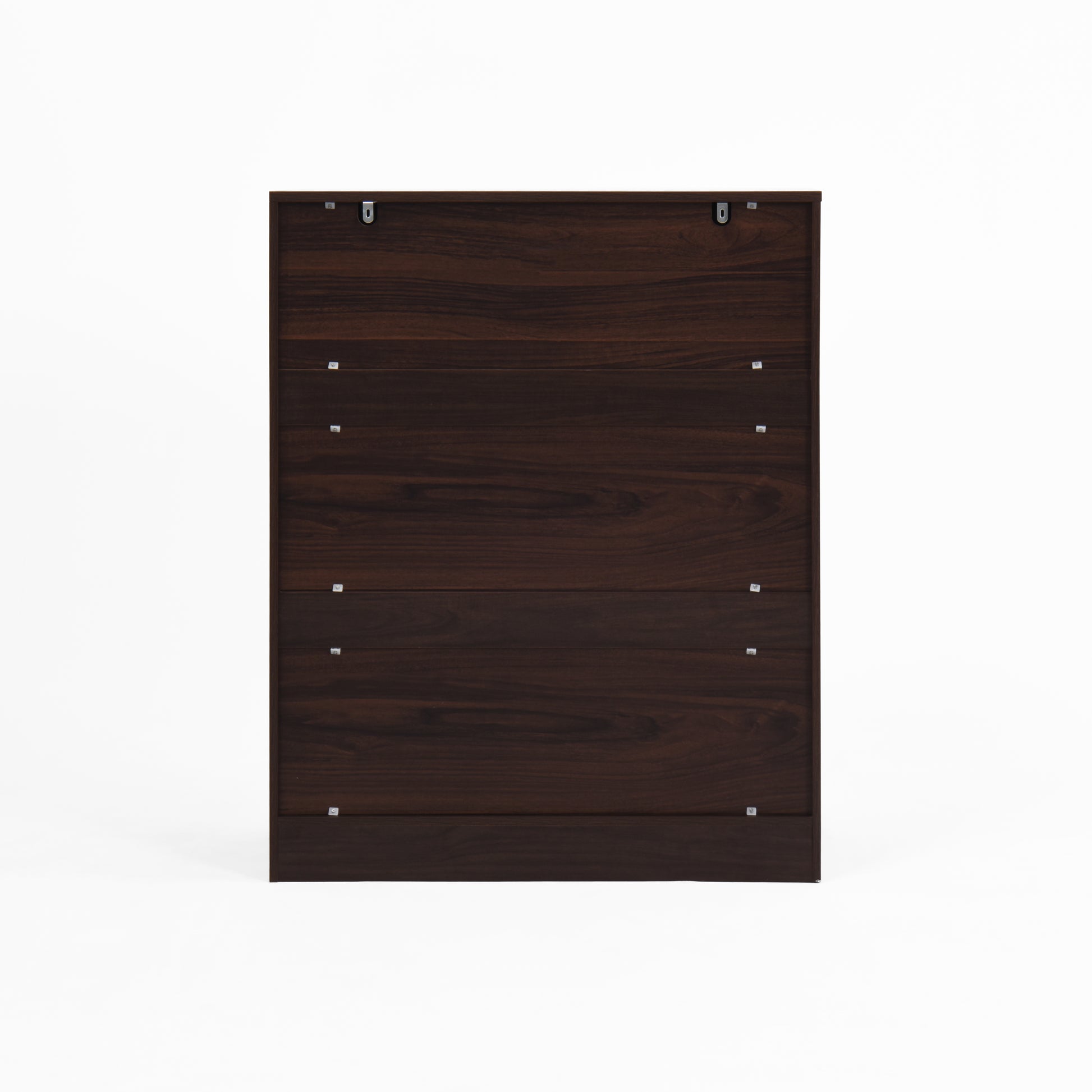 Shoe Cabinet, 4 Tier Shoe Rack Organizer With 1 Drawer, Freestanding Wooden Shoe Storage Cabinet With 2 White Door & Adjustable Shelves For Entryway Hallway 5 Or More Spaces Walnut Primary Living