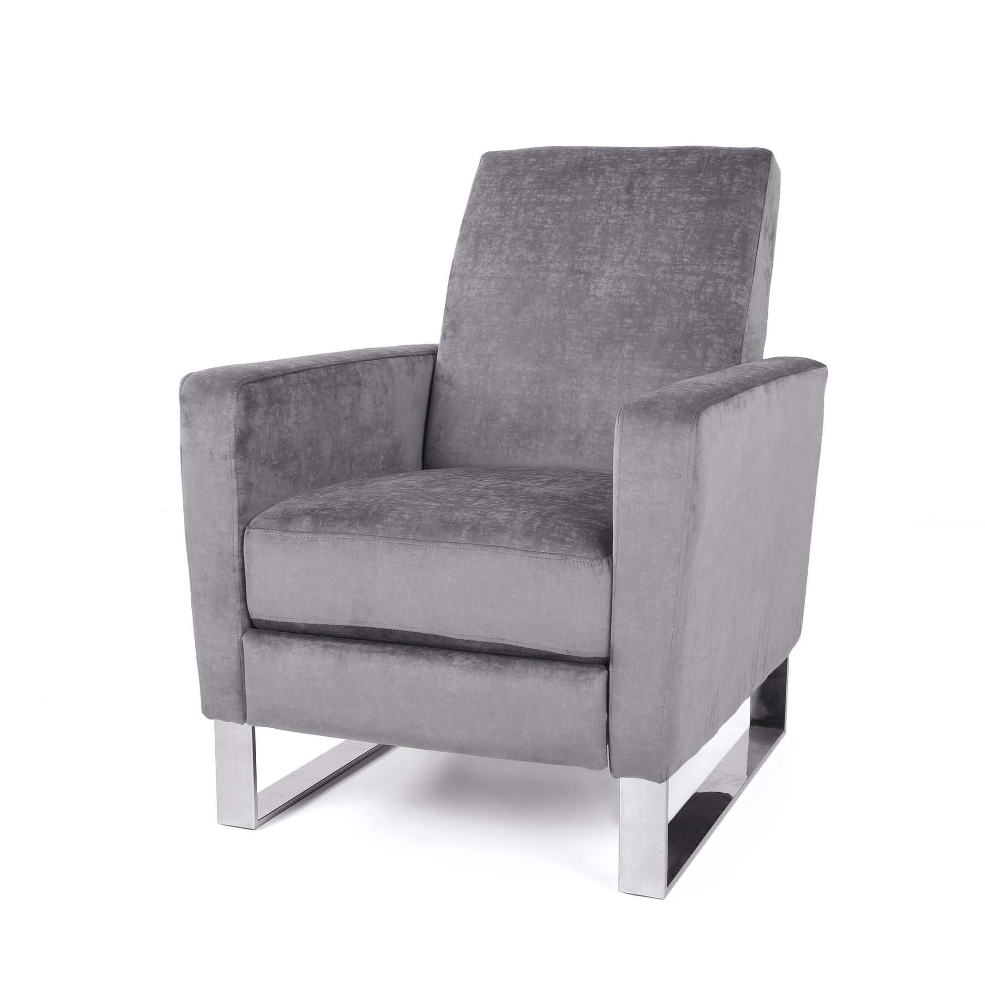 Recliner Grey Fabric