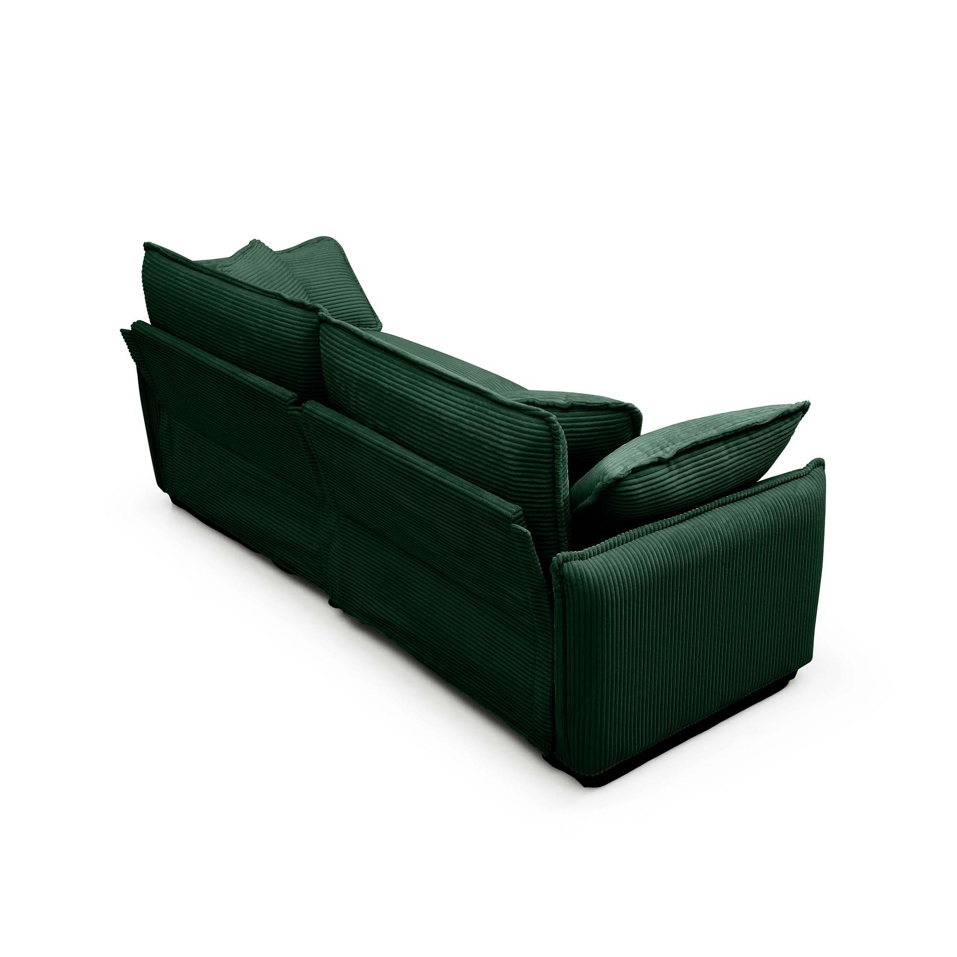 Modern Living Room Sofa Two Piece Set, Suitable For Living Room And Bedroom Sofa Set, Consists Of Two Pieces Of 2 Seater Sofa,Green Corduroy Green Corduroy 4 Seat