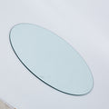 Tempered Clear Glass Top,50Cm Clear Glass