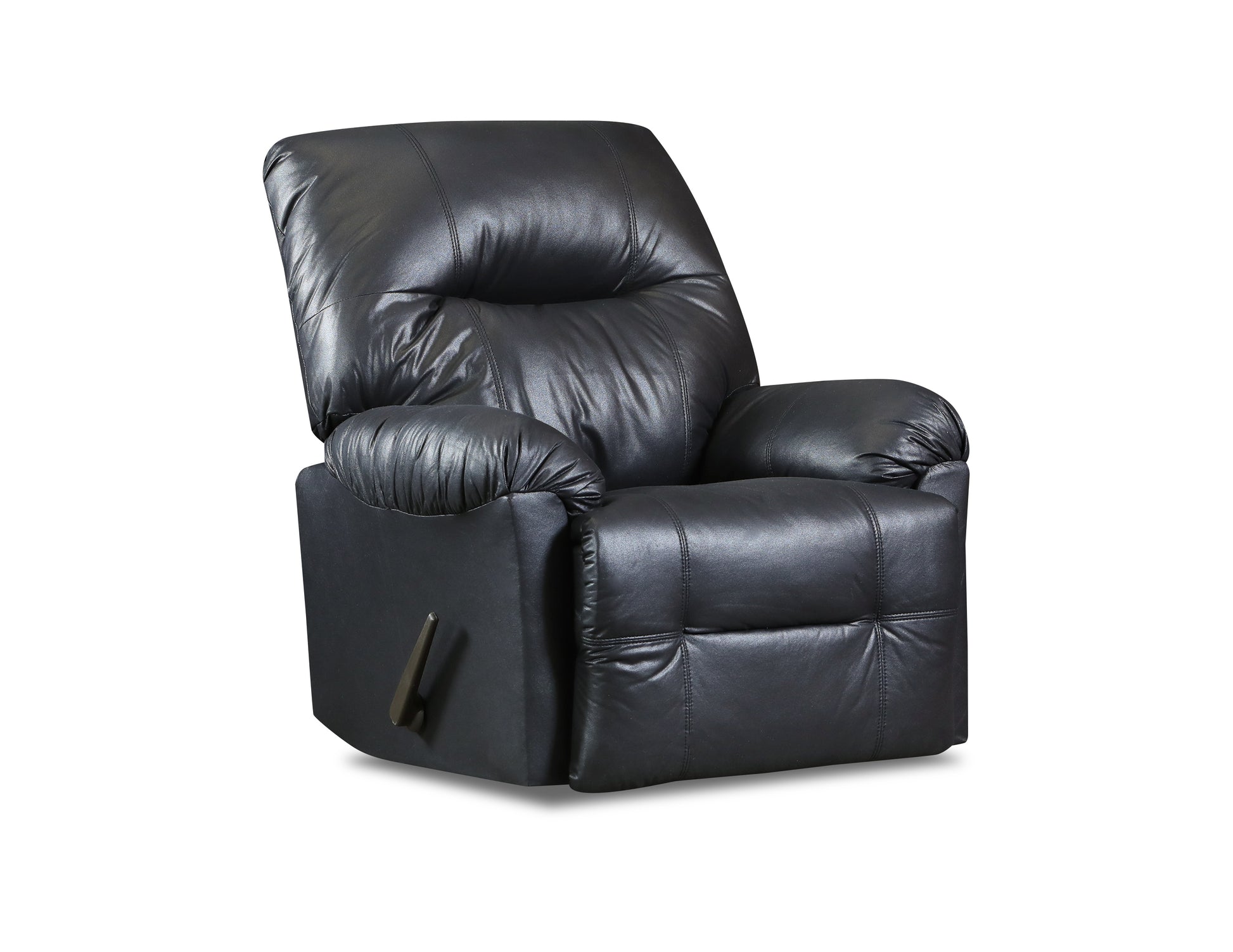 Desert Dusk Recliner Black Pillow Top Arms Upholstered