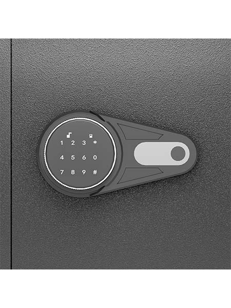 Depository Drop Safe, Front Drop Slot Lock Box With Digital Combination And Anti Fishing, Silent Deposit Safe Box, Security Money Safe For Cash Slips Expense Business Office Home Black Steel