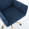 Ts Office Chair Blue Corduroy