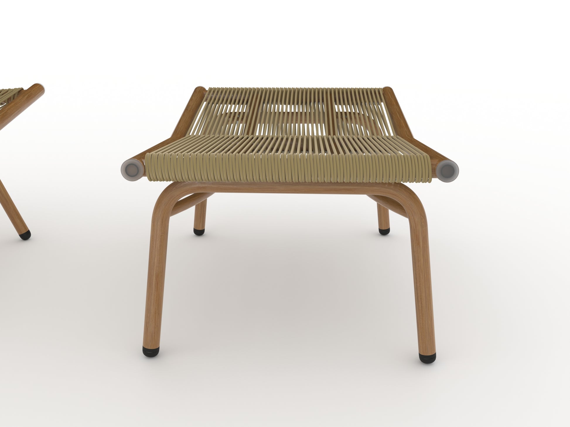 Chaise Lounge Chair With Table For Outdoor Indoor Wood Color Alloy Frame 380Lbs Capacity With Cushion Recliner For Camping Gaming Lunch Break Garden Party Sunbathing Gold Brown Rattan Metal