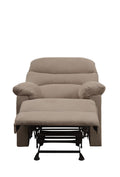 Arcadia Light Brown Microfiber Motion Recliner Light Brown Microfiber
