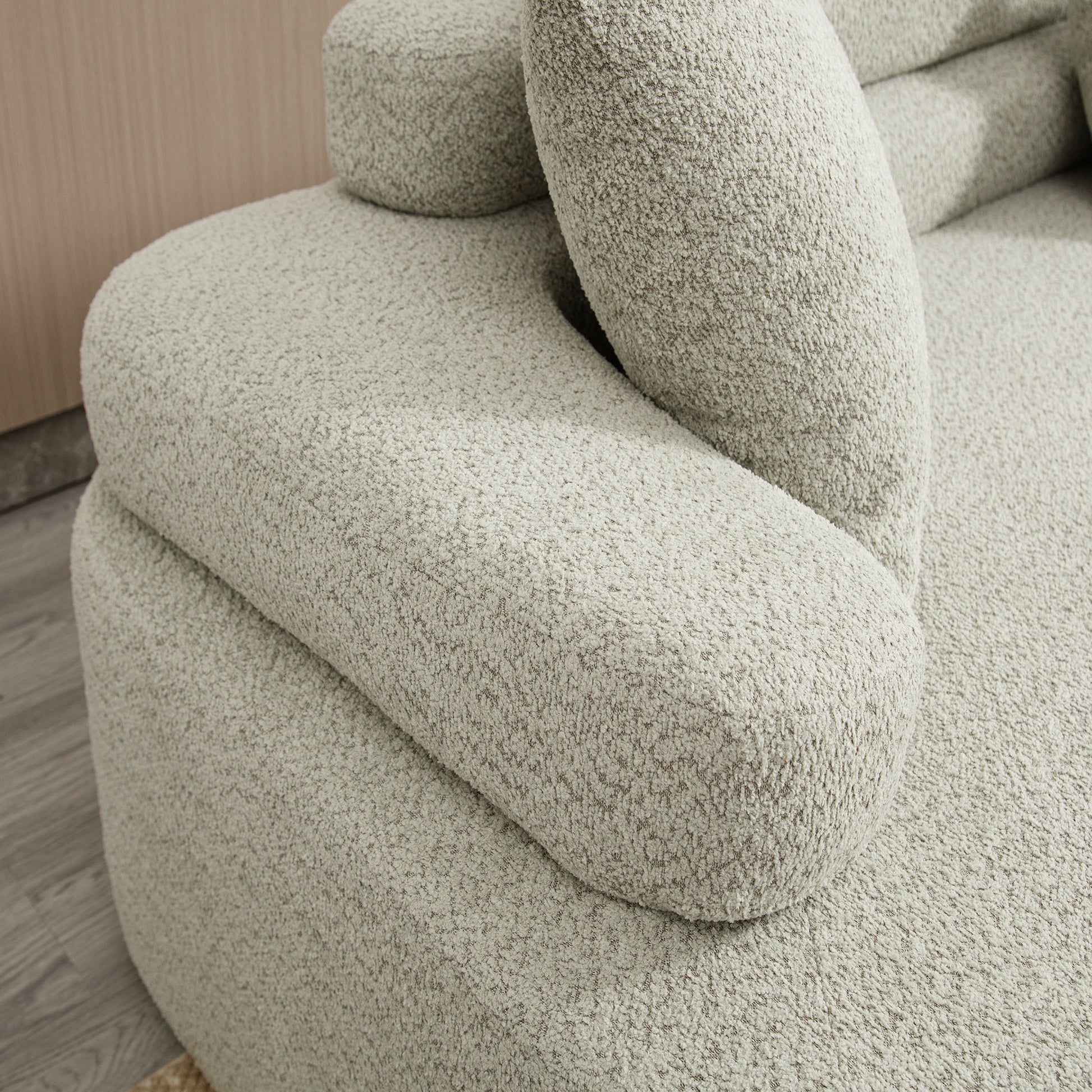 Unique Modeling Design,Upholstered Indoor Furniture,Foam Filled Sleeper Sofa Bed For Living Room,Bedroom,3 Colors Green Primary Living Space Modern Foam Polyester 4 Seat