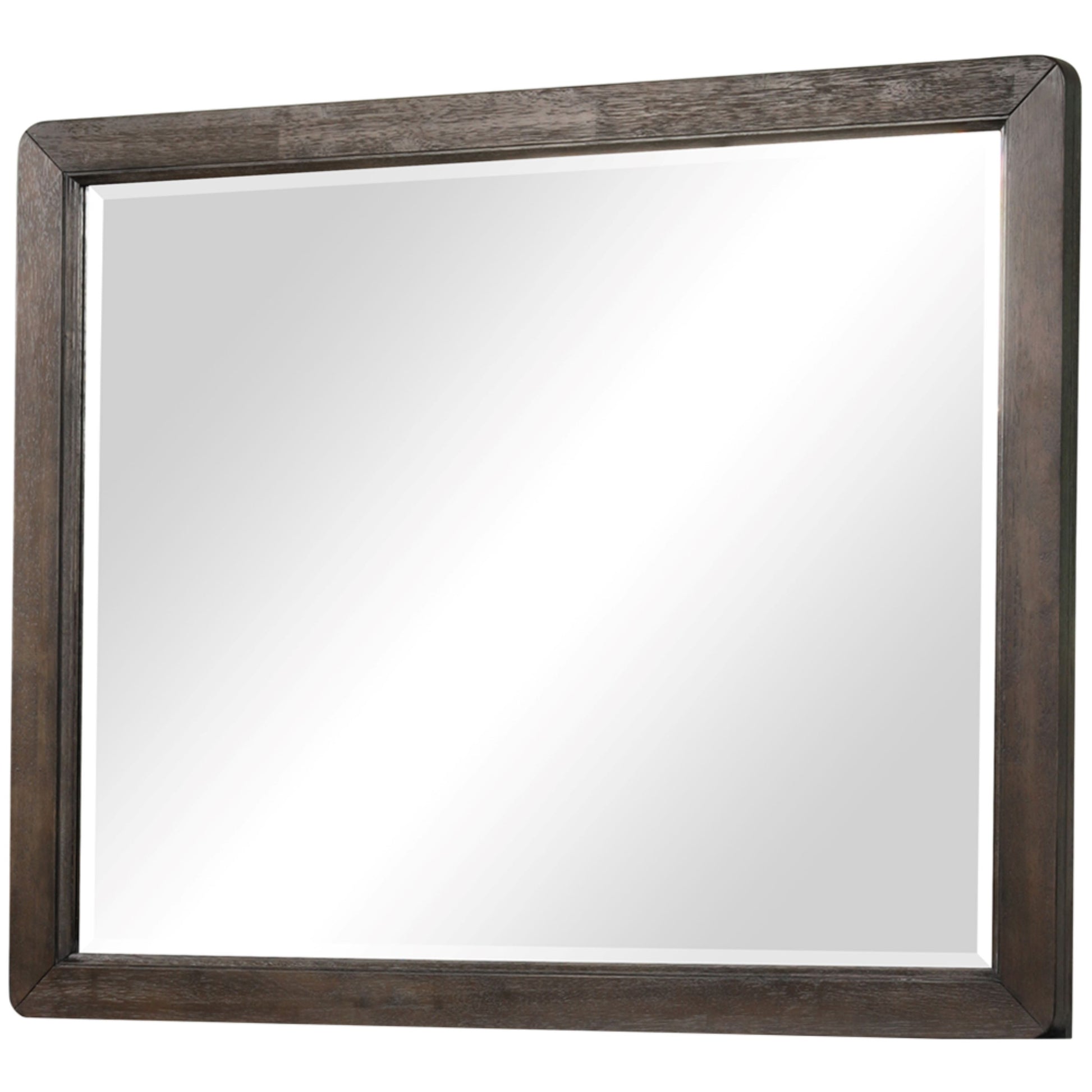 Mirror Antique Brown Antique Brown Wood Glass