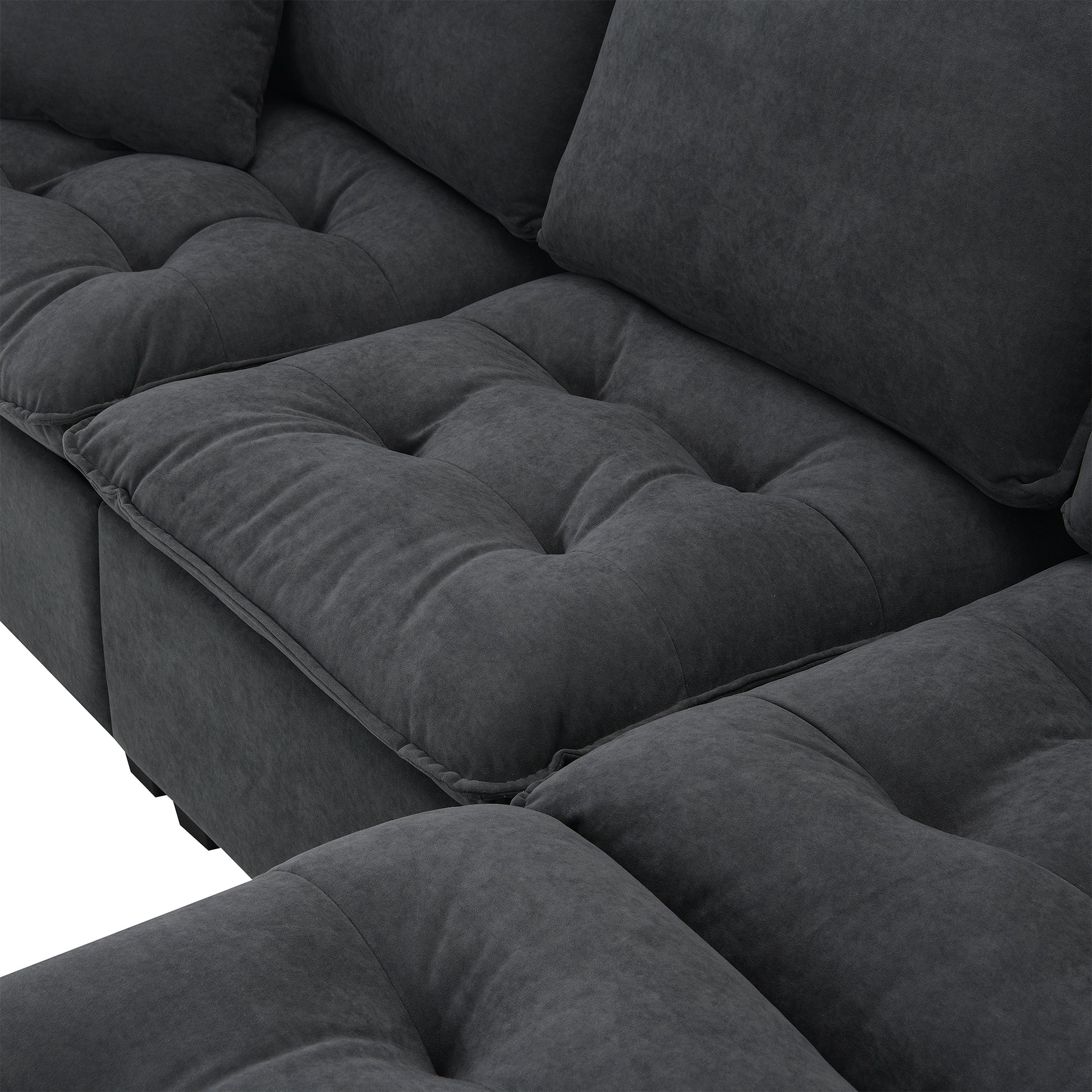 6006E Package Dark Gray Suede 1 Seat