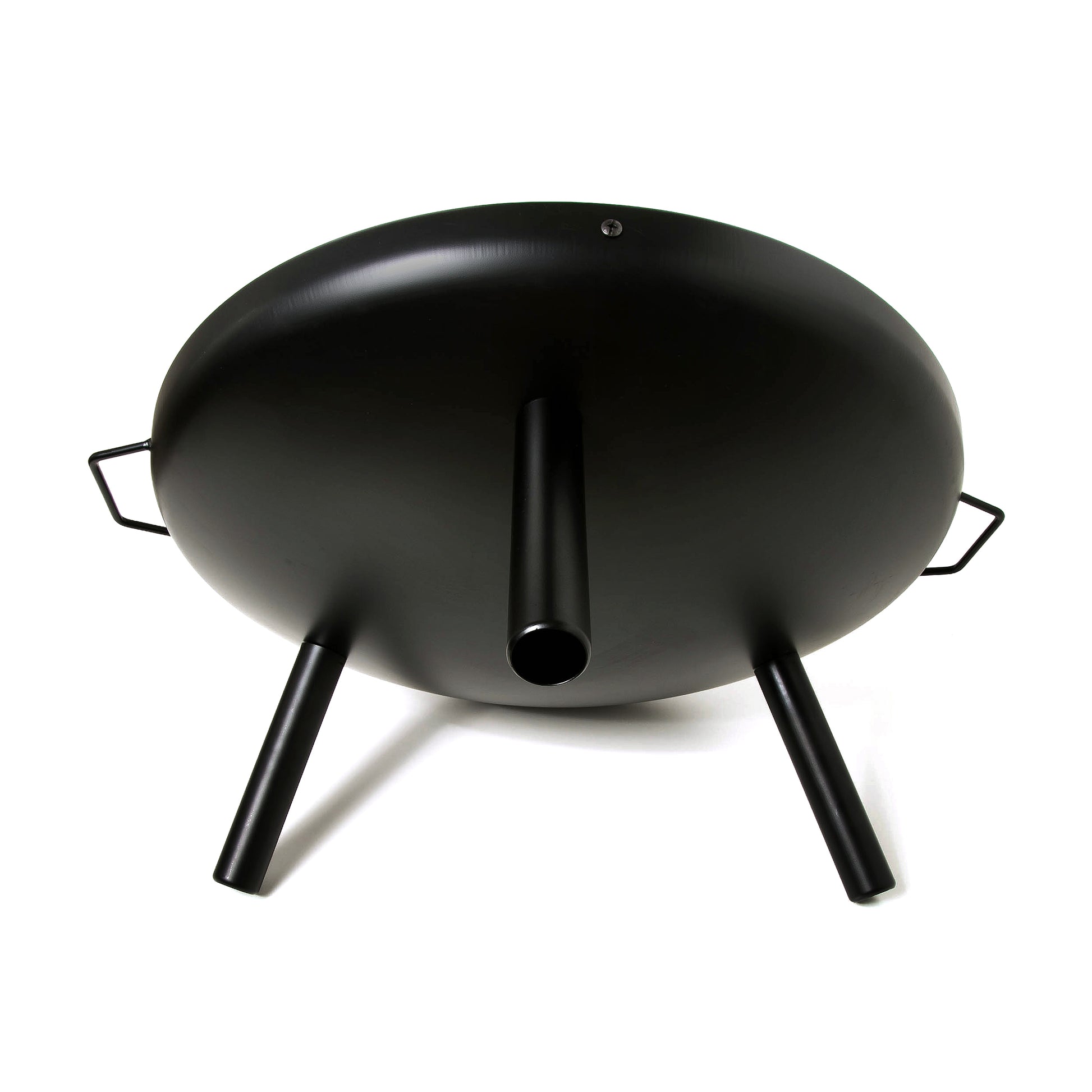 23 Inch Outdoor Fire Pit, Durable Wood Burning Fireplace Bowl With Grill Rack For Patio Garden, Backyard, Porchcamping, Bbq, Picnic Bonfire Black Garden & Outdoor Steel