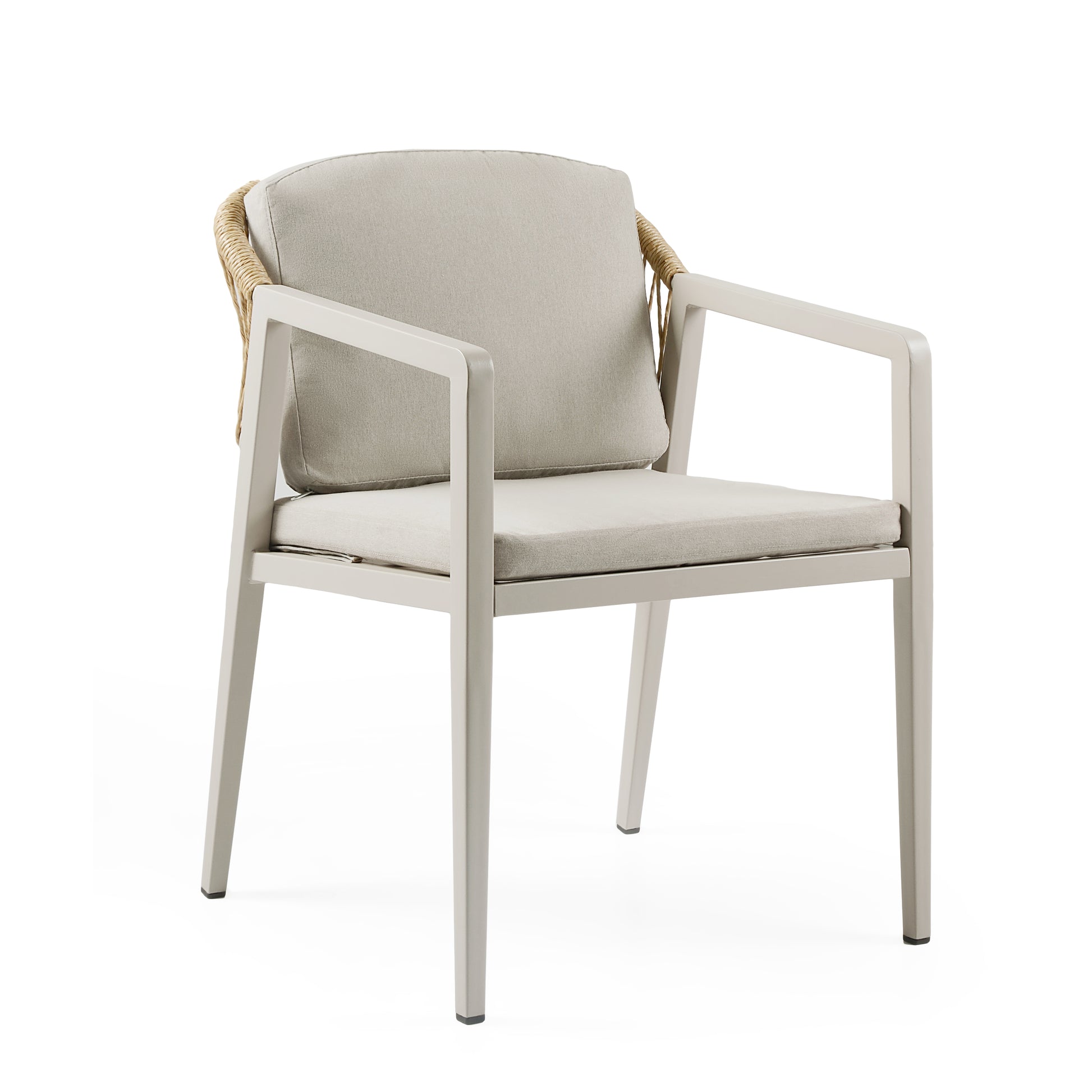 Outdoor Dining Set,Dining Chair Set Of 6 Gray Acacia Wood Expandable Dining Table Brown Gray Pe Rattan Iron Waterproof Fabric,Wood