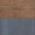 Americana Nightstand, No Assembly Required, Corduroy Blue Finish Blue Rubberwood Rubber Wood