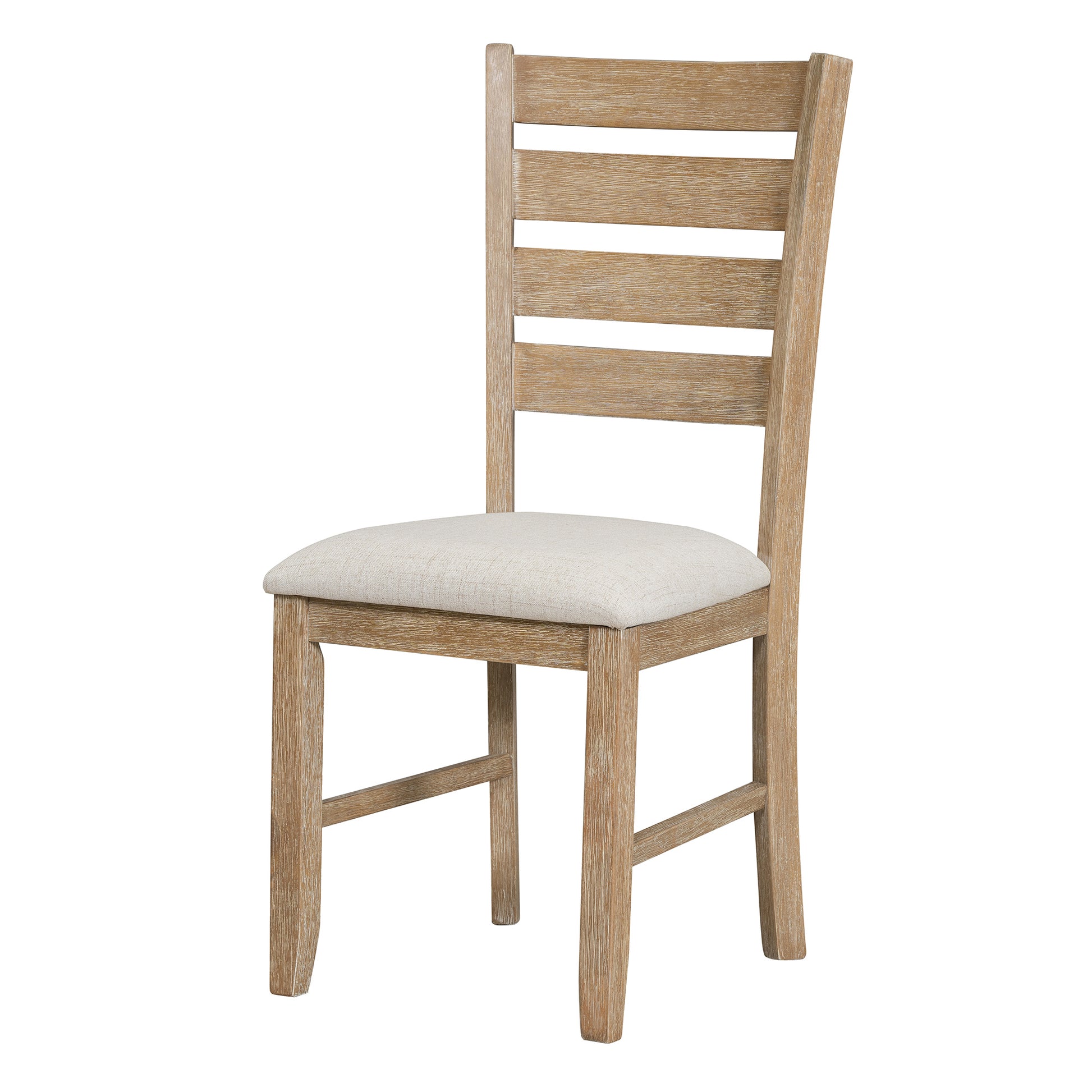 Dining Room Table And Chairs With Bench, Rustic Wood Dining Set, Set Of 6 Natural Wood Wash Natural Wood Wash Solid Wood