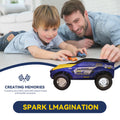 Unlimited Speed Jeep Bed Twin Blue,Blue Cars Mdf