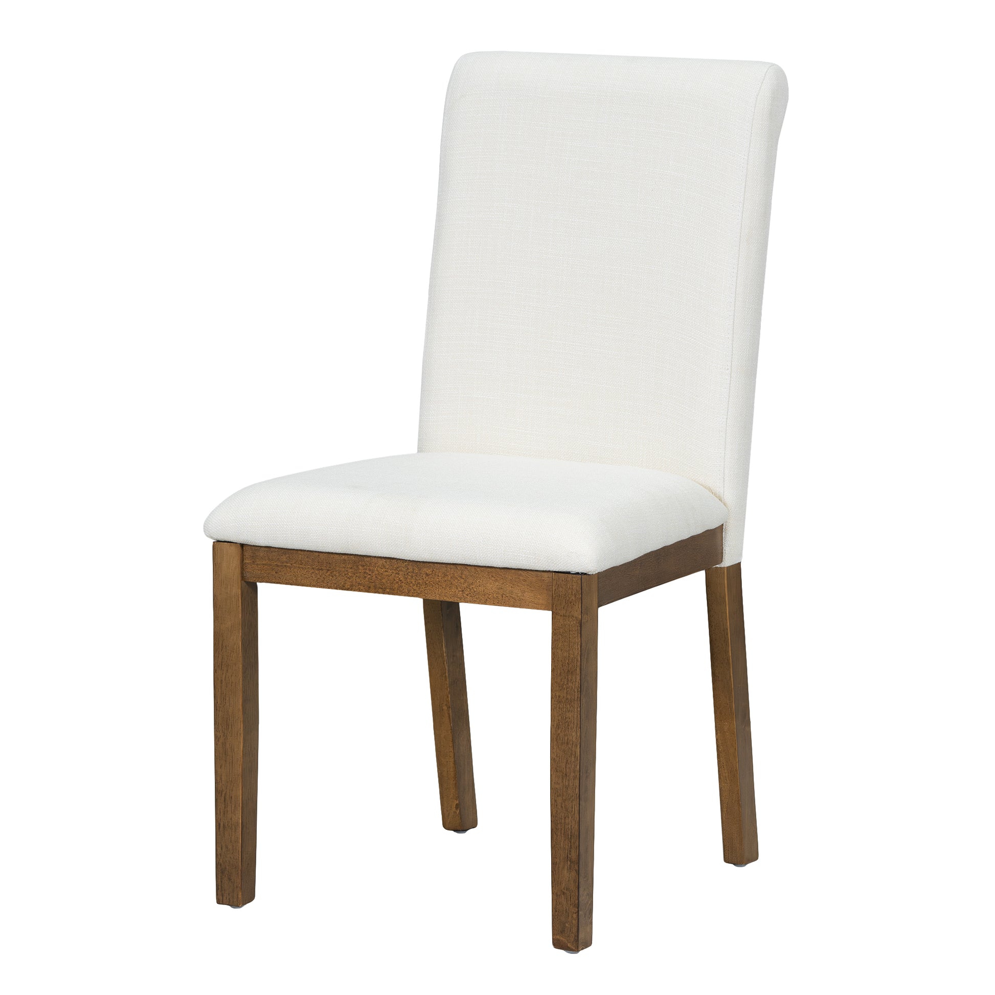 Farmhouse 76Inch 6 Piece Extendable Dining Table Set Trestle Kitchen Table Set With 18Inch Removable Leaf And Upholstered Dining Chair And Bench For Dining Room, Dark Brown Wood Dining Room