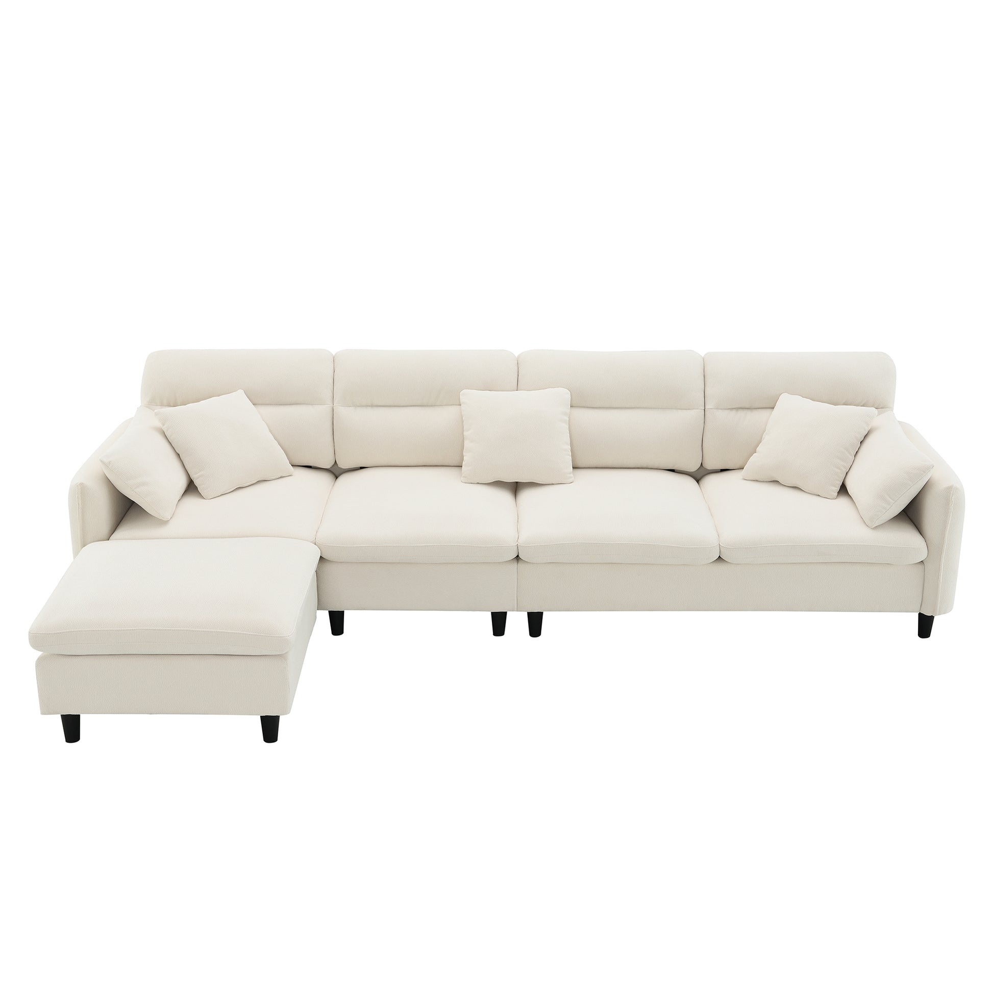 5003A Package Beige Chenille 1 Seat