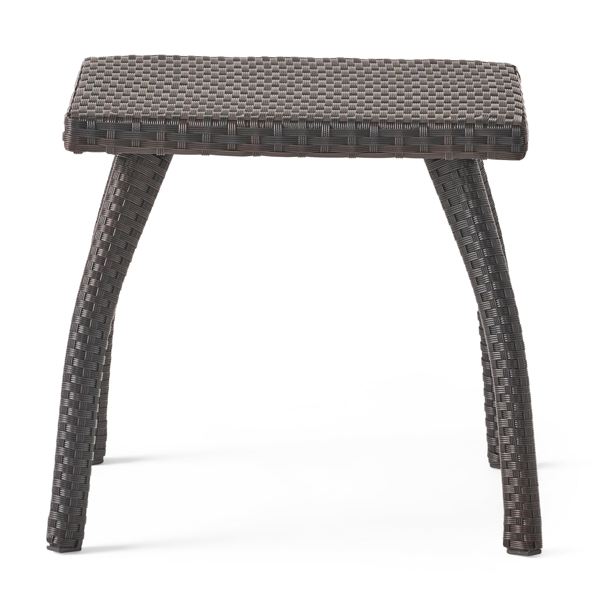 Honolulu Brown Side Table Brown Rattan