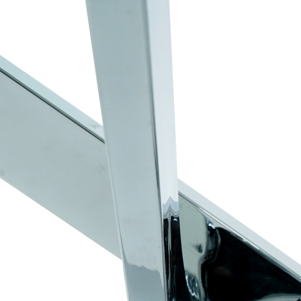 Ac140 L Ch Stainless Steel Silver Leg Silver Stainless Steel